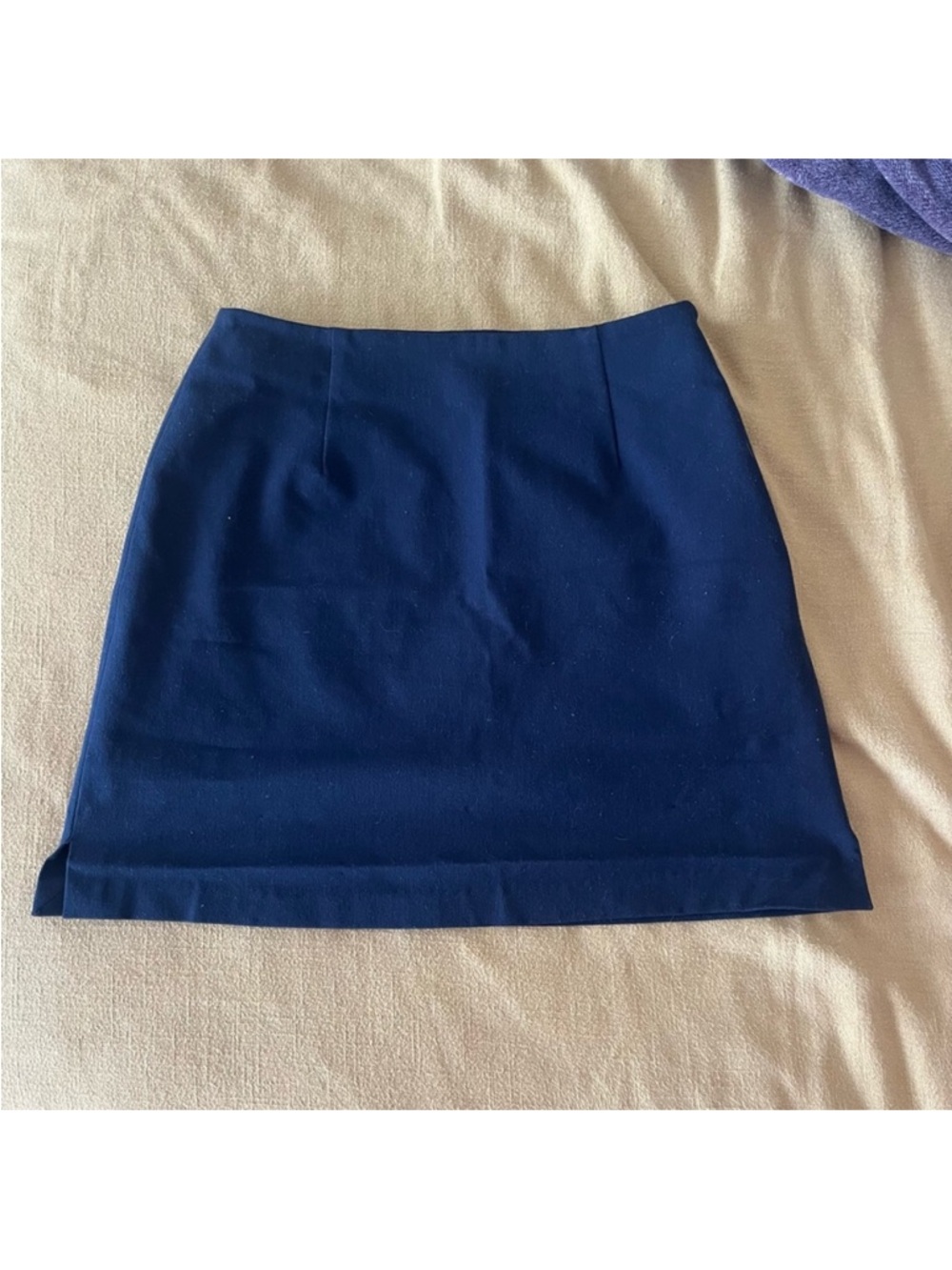 The Limited Navy Blue Mini Skirt